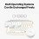 Wireless Keyboard Office Typewriter Mechanical Feel Tablet Universal Retro Round Keycap Notebook Keyboard,A 5