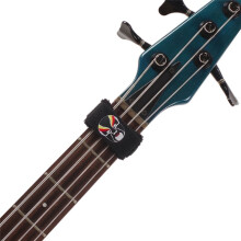Gitarren--Klebeband für Gitarren, Bässe, Ukulelen, Saiteninstrumente, Gitarrenbünde, Saiten, Dämpfer, Geräuschdämpfer, Muter Wrap, Schwarze