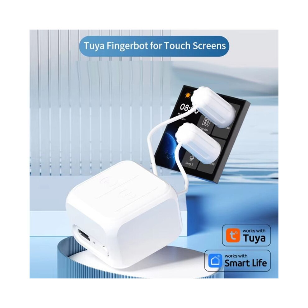 Tuya Fingerbot Touch Screen Life Ble Wireless Touch Robot Remoter Support Alexa Home Voice Assitant 6032793053677