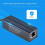 Waveshare PoE Splitter Industrial Gigabit  Interface Power Supply Imported MPS Control Chip Solution Splitter 8