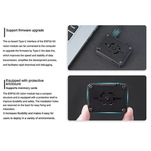 New Wifi Camera Module ESP32-S3 Image Transmission for ROS Robot Car Trolley AI Visual Recognition Sensor Camera 2