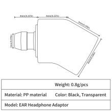 Adattatore Ear Mmcx Pentaconn Ear-MMCX Adattatore Ear Mmcx-Pentaconn Mmcx-Pe per Acoustune PE HS1650CU A