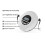 Portable CD Player MP3 Music Player with Stereo Earbuds and  Output CD Player with LCD Display White 7