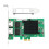 Adaptador Ethernet PCIe para Placa de Rede Gigabit de 2 Portas com Chip I82576, para PC Desktop Windows 10/11 e Linux 6
