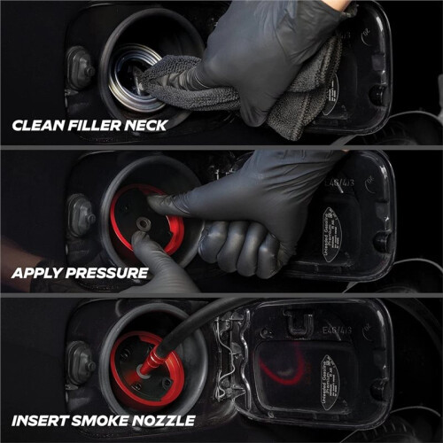Universal Gas Cap Adapter for Easy EVAP Leak Testing - Fuel Flap Bypass Opener Cylinder Accessories