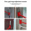 Door Hinge Adjustment Tool 4-in-1 Door Hinge Adjustment Tool,Adjuster Professional Tool for Different Types of Hinges 9