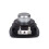 2 Peças 2.75 Polegadas 70.6mm Mid Bass Speaker 4Ω15W Dual Magnetic  Speaker Long Course Rubber 3