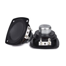 2 Stuks 2,75 Inch 70,6 mm Mid-Basspeaker 4Ω15W Dubbele Magnetische -Luidspreker met Lange Slag en Rubberen Rand