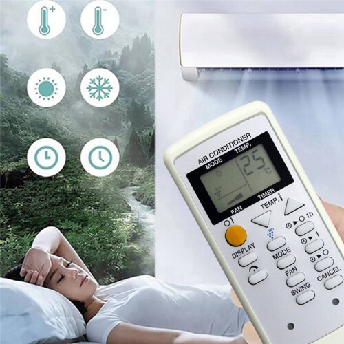 Replace A/C Remote Control CRMC-A764JBEZ for  Air Conditioner A/C Remote Control 2