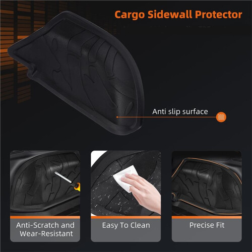1 Pair J501SSJ340 Cargo Sidewall Protector Set for  Forester 2019-2024 2