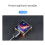 Placa de Desenvolvimento de Display LCD ESP32-S3 de 1,3 Polegadas 240x240 Pixels 262K 32 Bits LX7 Processador Dual-Core 5