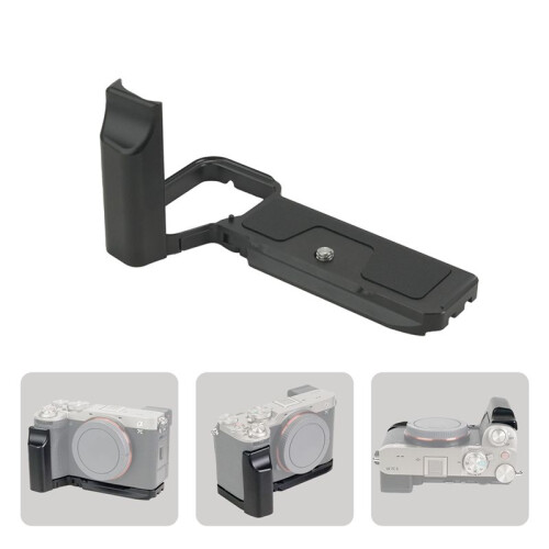 New Handgrip L Shape Grip for A7C2/A7CR, Compatible with Arca Swiss Tripod Fluid , Mirrorless Camera Bracket A 2