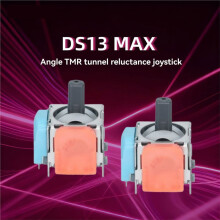 DS13-MAX TMR Joystick Kit for PS4 2nd Gen Angle TMR Joystick+Joystick Cap for PS4 Gamepad TMR Electromagnetic Joystick A