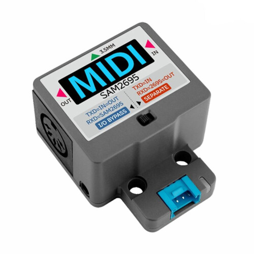 M5 Midi Unit Serial Port to Midi Unit Sam2695 Audio Processing 3.5 Interface for M5 Atom Ai Voice Recognition Systems 2