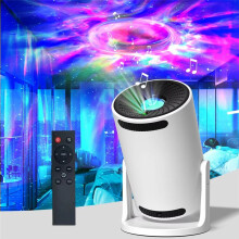 Kxm-006 Projetor Luz Planeta Lâmpada de Projeção Luz Noturna Buracos Negros Terra Lua Céu Iluminação Remoto Alto-Falante