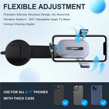 JOYROOM Car Navigation Car Phone Holder Aluminum Alloy Y-Shaped Gravity Suction Cup Models Multi-Function Car Holder B