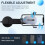 JOYROOM Car Navigation Car Phone Holder Aluminum Alloy Y-Shaped Gravity Suction Cup Models Multi-Function Car Holder B 1