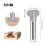 Two-Arc Handle Knife, Arc Grooving Tool,One-Piece Molded Woodworking Milling Cutter .Shank Hidden Pull Router Bit 5