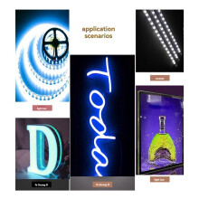 DC12V-24V Led Strip Light Controller Jump Water Burst Flash Horse Sign Luminous Word Exposed Light Box RGB Controler 4CH