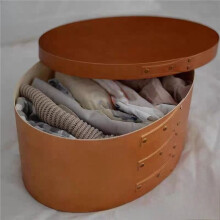 Wooden Storage Box Large Capacity Organizer Box Retro Portable Jewelry Boxes with Lid Living Organization Accessories L