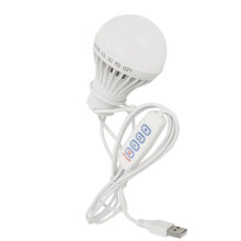 5V LED-Campinglampe mit USB-Anschluss, Dimmbar, für Notfälle, zum Aufhängen, für Zelte, zum Arbeiten, Grillen, Angeln, Reparieren und für