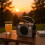 Outdoor Portable  Speaker Multi-Functional Solar-Powered Emergency Charging Light and Speaker 5