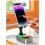 3-In-1 Mobile Phone Holder, Audio Power Bank,  Call Speaker, Multi-Function Foldable Rotating Desktop,Black 3