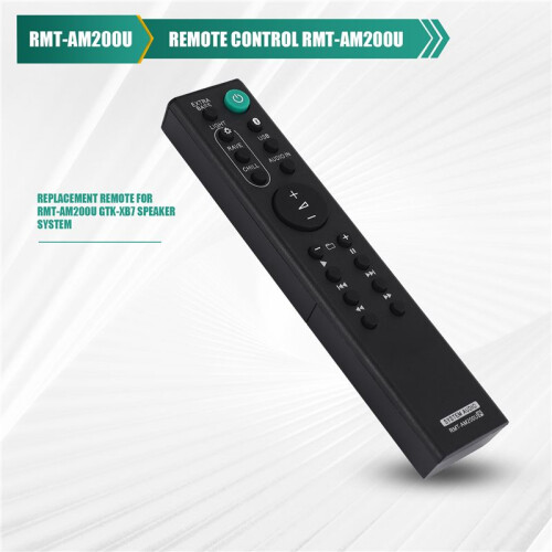 New Replacement Remote for  RMT-AM200U GTK-XB7 Speaker System 1