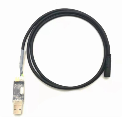 For Bafang Programming  5Pin E-Bike USB Cable for BBS01 BBS02 BBSHD Hydraulic Brake Sensor Display Mid Drive Motor 2