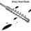 Corer Tool Portable Vegetable Corer Cordless,Electric Scraping Scale Machine with 2 Cutter,Stainless Steel Fruit Digging 4