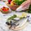 Corer Tool Portable Vegetable Corer Cordless,Electric Scraping Scale Machine with 2 Cutter,Stainless Steel Fruit Digging 1