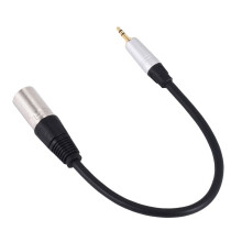 0.3 Meters 3.5Mm Male Jack Plug to 3 Pin Xlr Male Shielded Stereo Cable for Microphone Audio Record