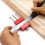 Convenient Rule Stop Woodworking Tools Steel Ruler Positioning Block Carpenter Scriber Gauge Marking Tool 5