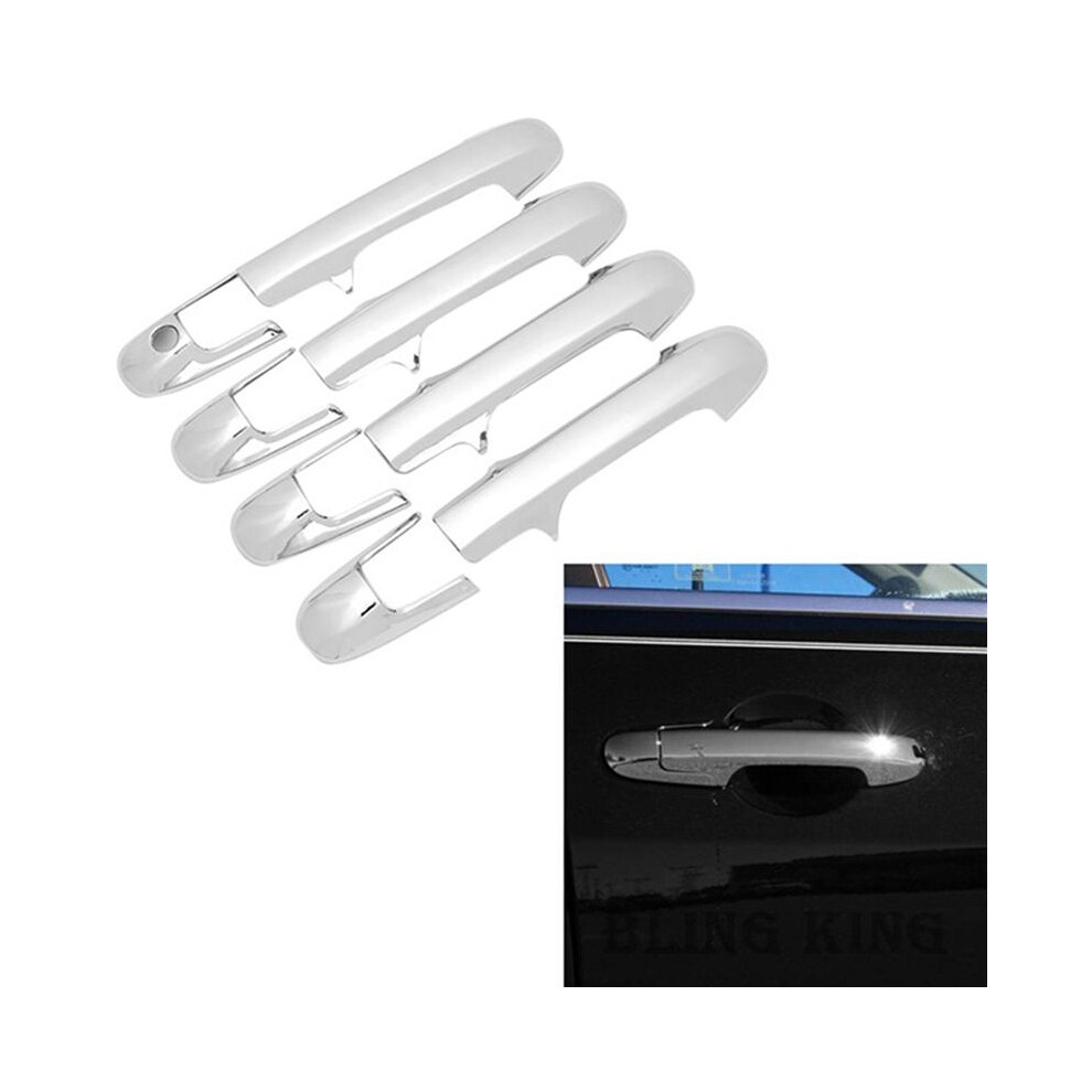 2X Chrome Car Exterior Side Door Handle Cover For Accord Sedan 4 Doors 2003-2007 Without Passenger Side Keyhole 6032356043190