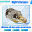 BNC Maennlich zu SMA weiblich Stecker Koax Adapter 4