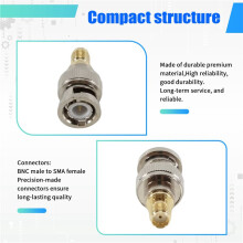 BNC Maennlich zu SMA weiblich Stecker Koax Adapter