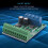 8Ch Input/Output Digital  TTL LvTTL CMOS RS485 IO Control Module Modbus Rtu Board for PLC Relay, (with Terminal) 6