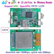 AF791 EU Version Wireless 4G WIFI Router Moudle 2x LAN Port 2.4G Wifi APN VPN for IP Camera AP Sim 4G Lte