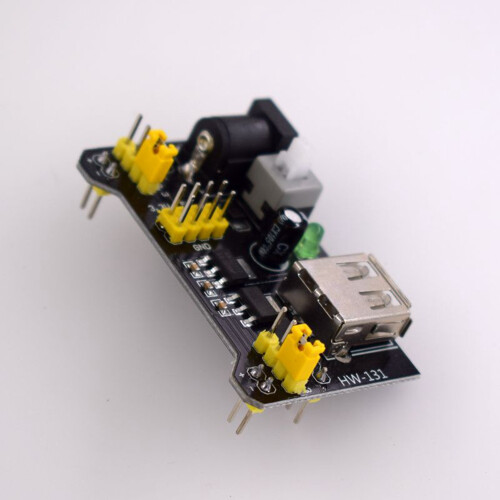 4Pcs HW-131 Breadboard Power Module Breadboard Special Power Module Compatible with 5 3.3V for Breadboards 2