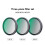 For Action 6 Filter Kit ND8+ND16+ND32 Filter Protection Lens 4