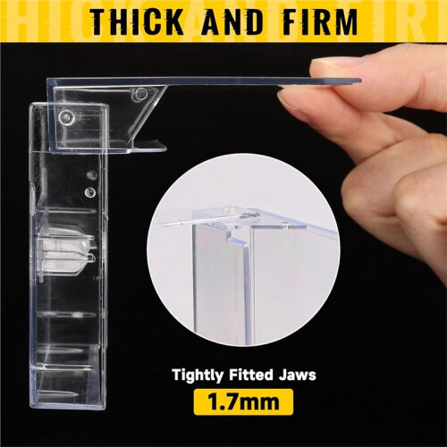 50-Pack Audio Cassette Storage Cases - Clear Plastic Cassette Tape Cases Box- Audio Storage Replacement Boxes 2