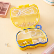 Portable Multi-Grid Pill Organizer - Personal Travel Medicine Box for Early-Middle-Night Doses Home Medicine Storage A
