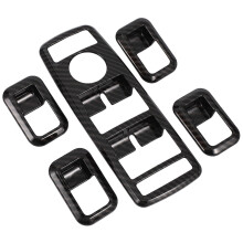 5x Door Window Cover for W204 & 4Pcs Bolt- Replace Door Lock Knobs for (W117 C117 X156)