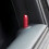 4Pcs Red Aluminum Bolt- Replace Door Lock Knobs with Bumper Lip Spoiler Sticker Wheel Eyebrow  Canard Splitter 7