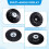 2PCS Angle Grinder Backing Pad Compatible with , , BHA , 4.5" X 5/8"-11 Angle Grinder Ribbed Backing Pad 7