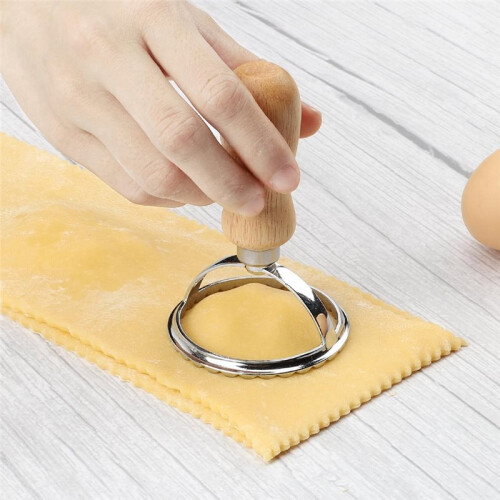 Ravioli Stamp Maker Cutter with Roller Wheel (Set of 4) 1