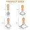 Ravioli Stamp Maker Cutter with Roller Wheel (Set of 4) 6