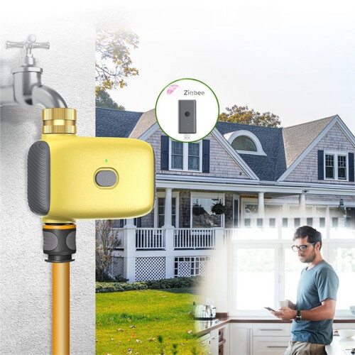 Single-Channel Zigbee  Watering Device, Automatic Irrigation Timer Waterproof Timing Irrigation Automatic Watering 2