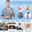 Back Stretcher for Lower Back Pain Relief, Adjustable Lumbar Traction & Spine Decompression Back Cracking Device 4