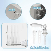 Alavanca de Descarga de Cerâmica para Vaso Sanitário, Substituição Universal da Alavanca de Descarga, Alavanca para Caixa Acoplada Do Banheiro